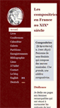 Mobile Screenshot of compositrices19.net